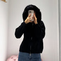 Alison Faux Fur Hoodie