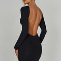 Liana Mini Dress - Black