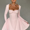 Megan Mini Dress - Blush