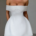 Noelle Mini Dress - Ivory