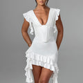 Rosalie Mini Dress - Ivory
