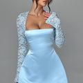 Sadie Mini Dress - Blue