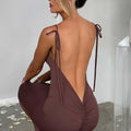 Sanya Maxi Dress - Chocolate