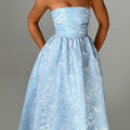 Saoirse Midi Dress - Blue