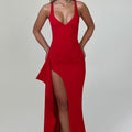 Violetta Maxi Dress - Red