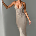 Xanthe Maxi Dress - Beige