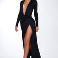 Ysabella Maxi Dress - Black