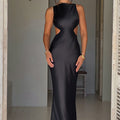 Yves Maxi Dress - Black