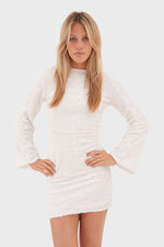 "Glowy" Dress White 1