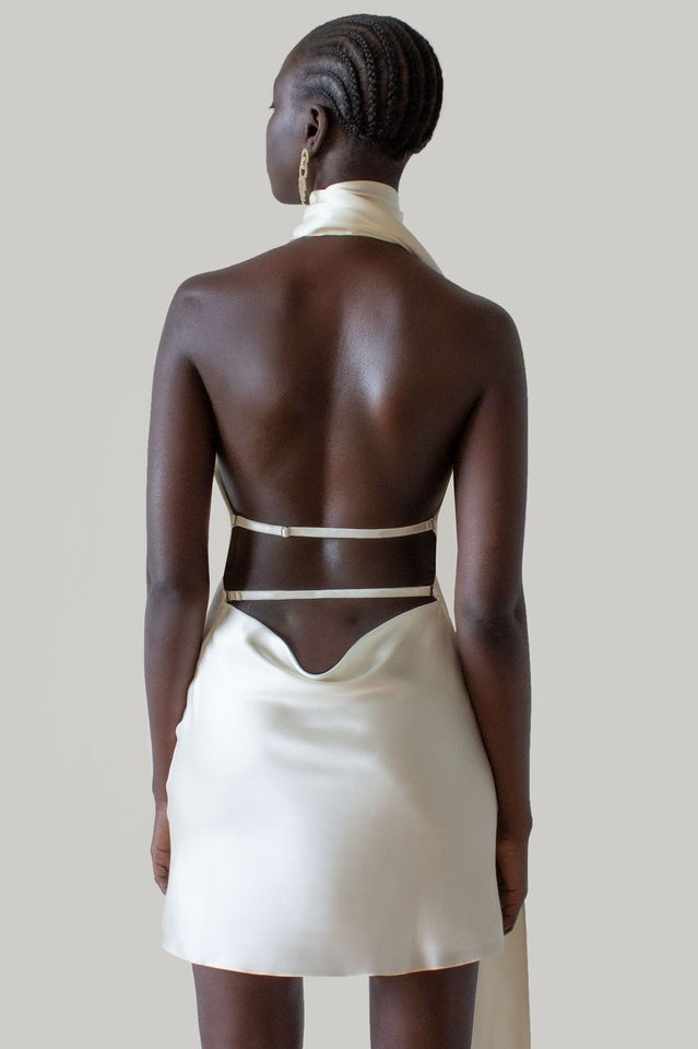 Astrella Neck Wrap Midi A for Confident Style