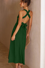 Silvia Backless Summer Dress for Confident Style