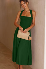Silvia Backless Summer Dress for Confident Style