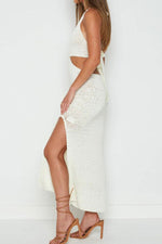 Haven Crochet Maxi Cover Up Dress by