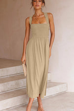 Silvia Backless Summer Dress for Confident Style
