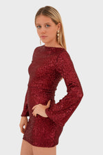 "Shine" Dress Red 1