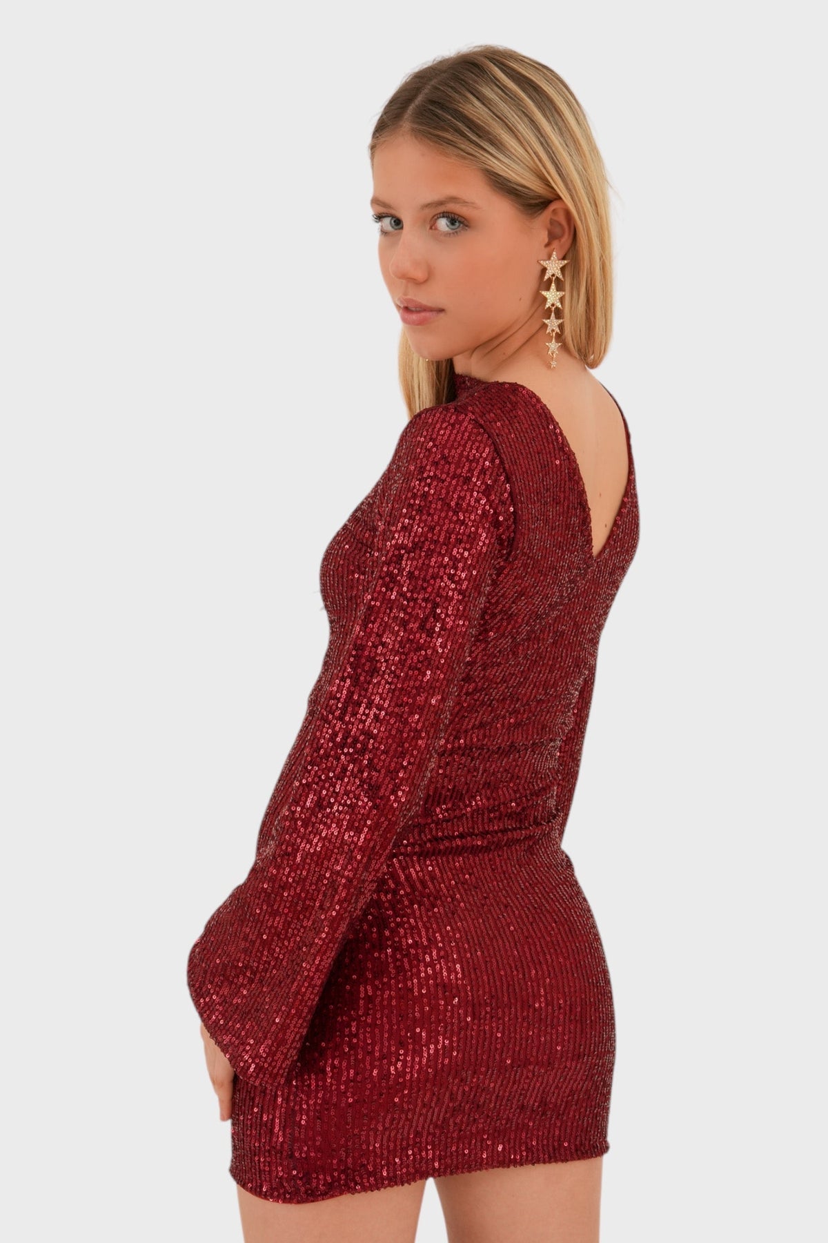 "Shine" Dress Red 1