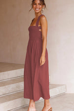Silvia Backless Summer Dress for Confident Style