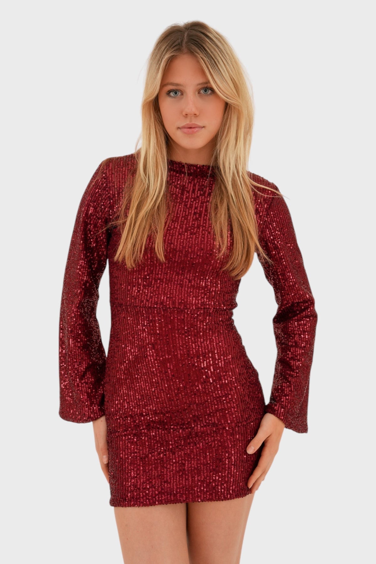 "Shine" Dress Red 1