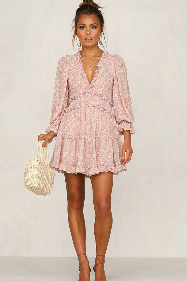 Loose Boho Midi Dress Designed for You
