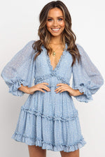 Loose Boho Midi Dress Designed for You