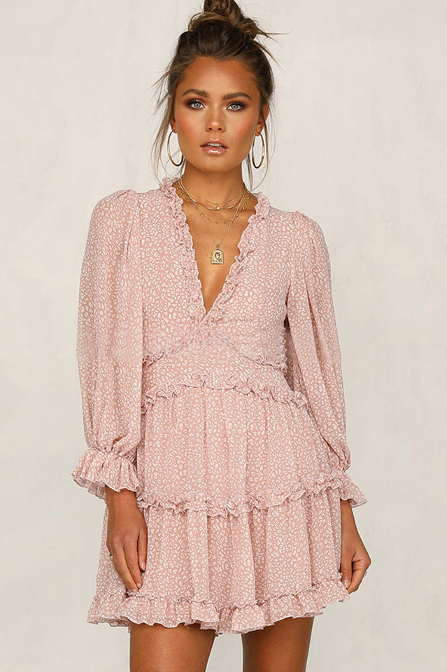 Loose Boho Midi Dress Designed for You