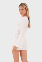"Glowy" Dress White 1