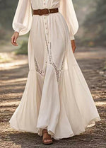 Azure Noir Maxi Dress