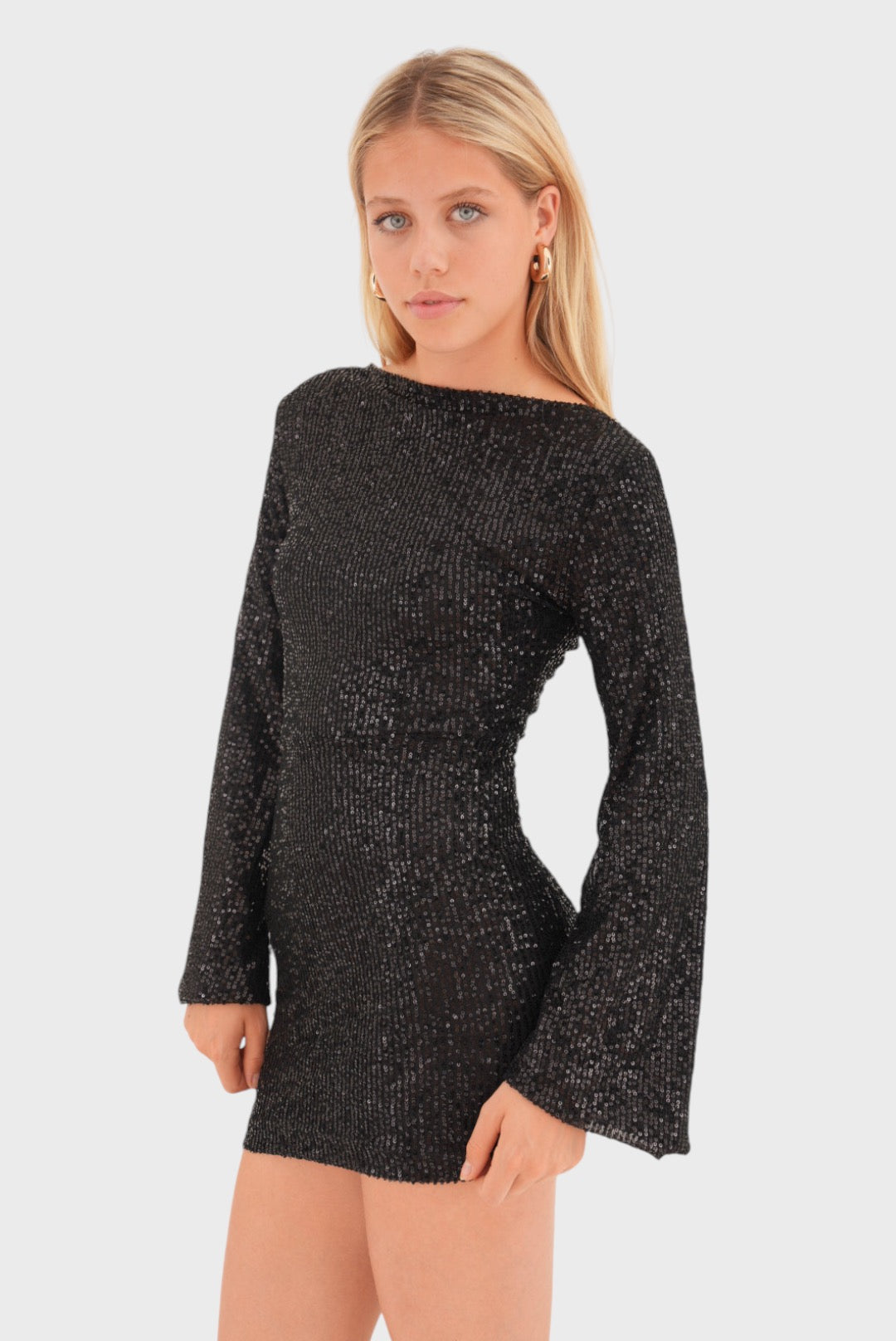 "Shine" Dress Black 1
