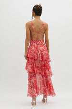Isla | Strappy Ruffle Maxi Dress 1