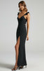 More Than This Ruffle Strap Maxi Dress Designed for You