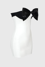 Ribbon Mini Dress for Confident Style