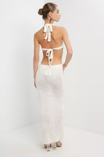 Haven Crochet Maxi Cover Up Dress by