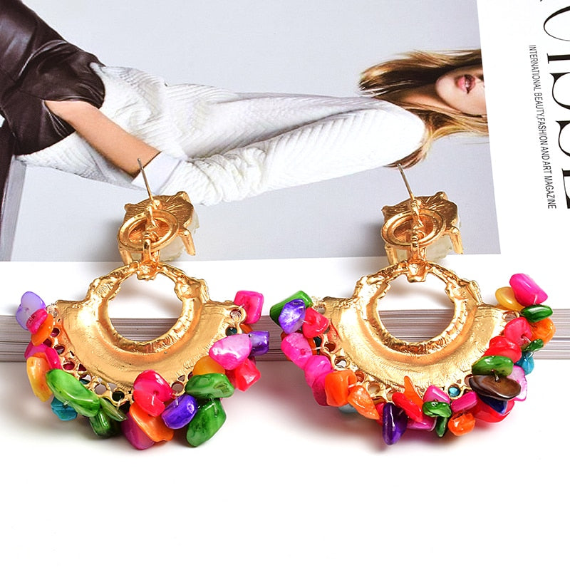 I'm So Into You Bohemian Drop Dangle Earrings by