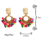 I'm So Into You Bohemian Drop Dangle Earrings by