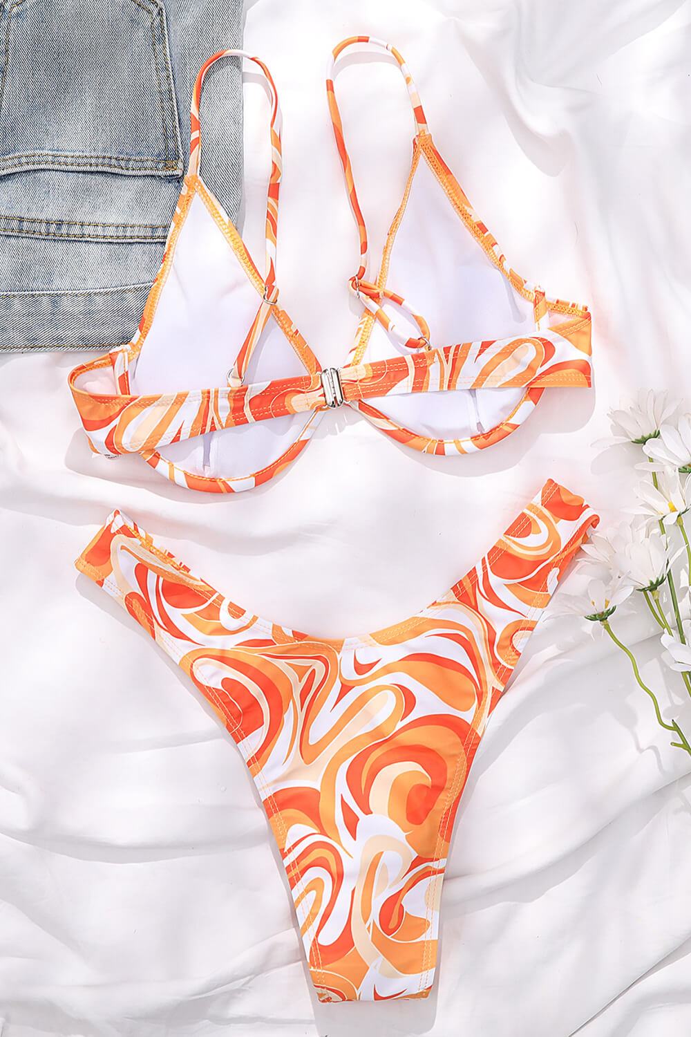 Boho Swimsuit – Crisscross Style