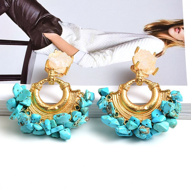 I'm So Into You Bohemian Drop Dangle Earrings by